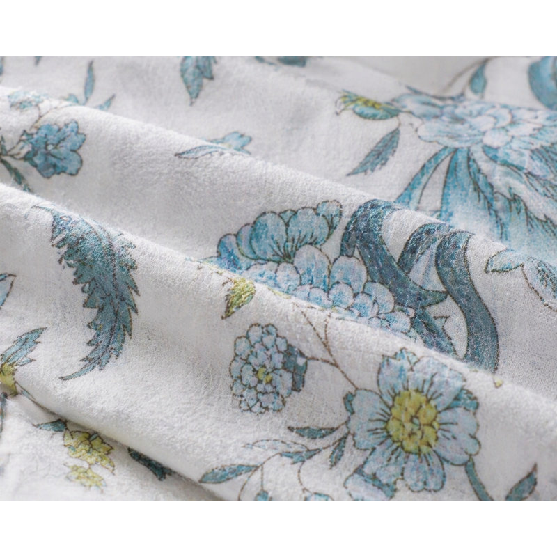 Botanical 100% Cotton Floral Sheet Set, Queen