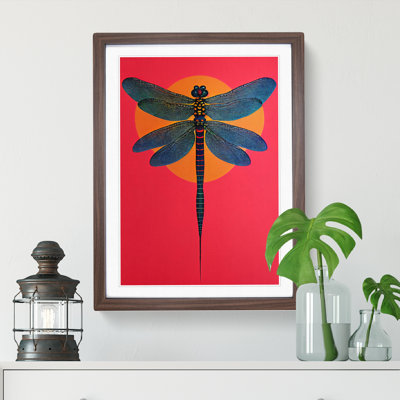 Bold Dragonfly - Single Picture Frame Print