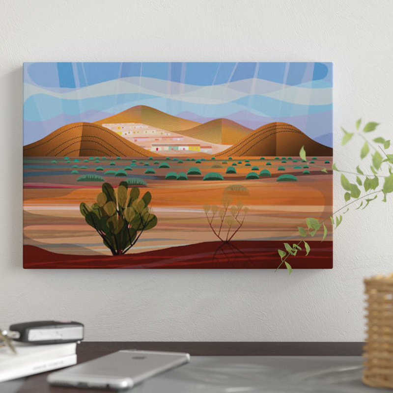 «Copper Town», impression sur toile, H 8 po x l 12 po x P 0,75 po, Toile tendue