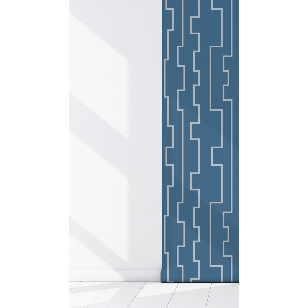 Danautica Key Vinyl Canvas Peel and Stick Wallpaper Panel Wrought Studio™ 