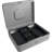 12" CASHBOX W COMBINATION LOCK GREY
