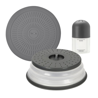 Ensemble de 3 tapis anti-éclaboussures et nettoyeur vapeur Tovolo