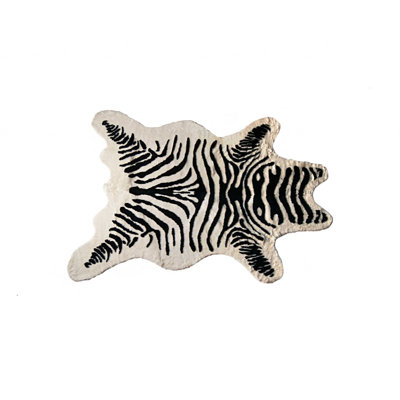 Tapis noir / blanc Sedgefield Zebra