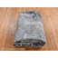 Tapis gris en laine et soie noué à la main 9 pi x 12 pi Zeroastrian Heris E98DEDA018E646F7B5ABF75379F10A2F