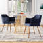 Sofiya 45cm H Velvet Upholstered Armchair-88674150