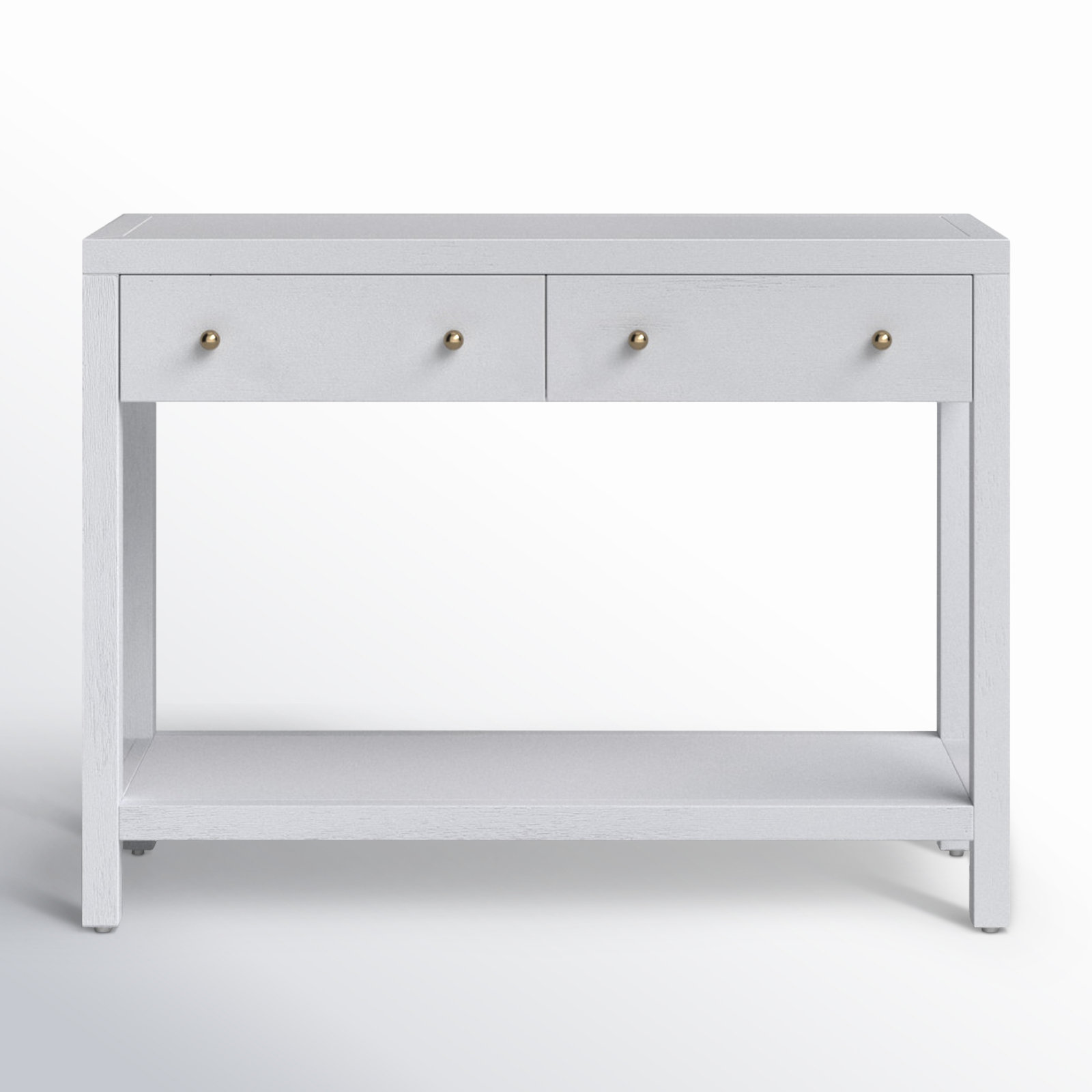Celine 40" Console Table, Textured White