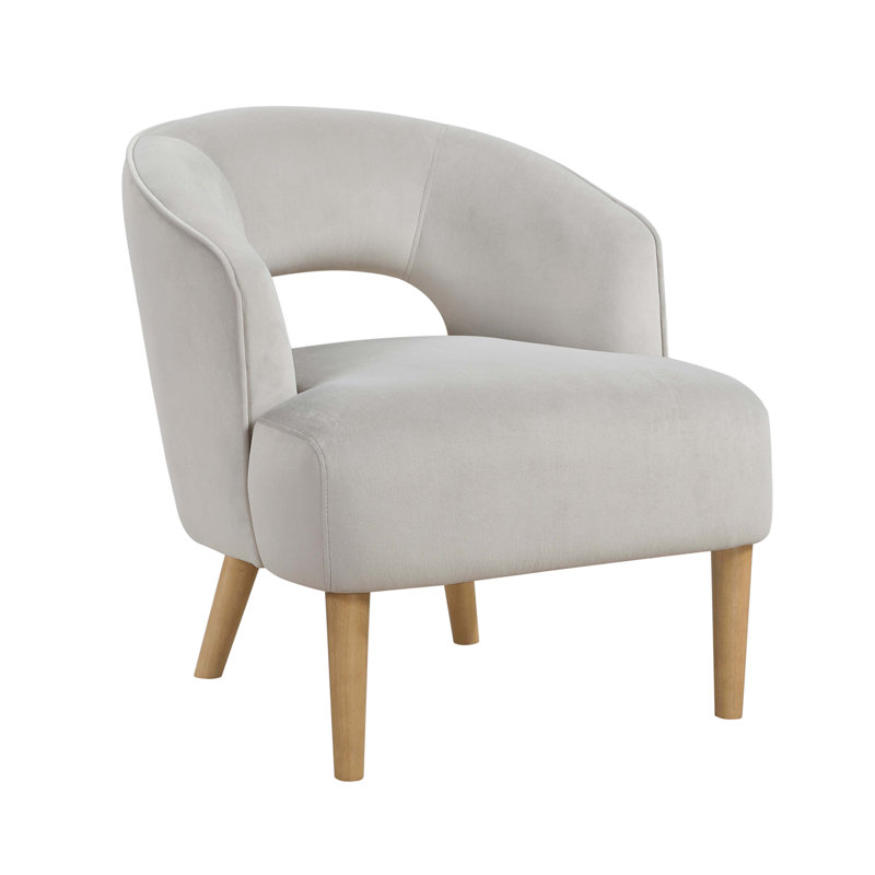 Fauteuil d'appoint Luxury Home, Gris
