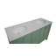 Ensemble de meuble-lavabo double 60 po Claudett-1868869649-1868869647