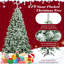 Arbre de Noël artificiel pin floqué-51504554