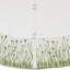 Flora Christmas Tree Skirt in Green