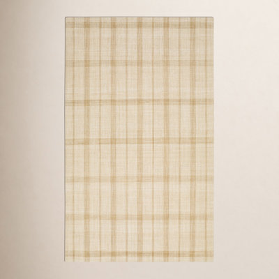 Adella Hand-Woven Plaid Rug
