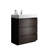 30" Walnut Bathroom Vanity - , Contemporary Storage Part, Large Storage, White Sink, Drawers Modern Decoration Item, Max Basin, Quiet Drawer Slides-1877935044-1877935045-1877935043
