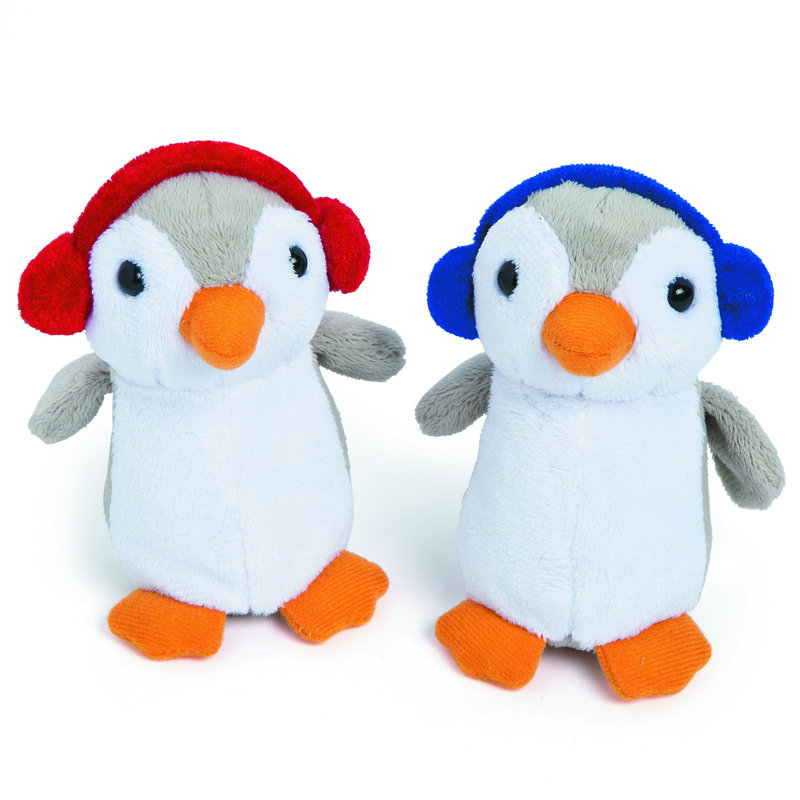 Pingouin des Fêtes avec jouets antibruit
