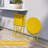 Anshu Iron Table And Folding Chair Set, 2 - Person Round Outdoor Dining Set-2058457752
