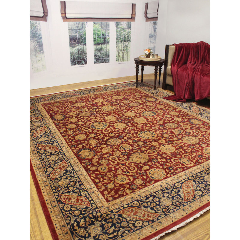 Clearman One-of-a-Kind 8' X 9'11" 2010s Wool Area Rug in