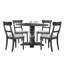 Ensemble de 2 chaises d'appoint Leventis