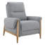 Fauteuil inclinable manuel rembourré-129179752