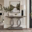 Console géométrique de 55 pouces pour entrée et salon-306811803