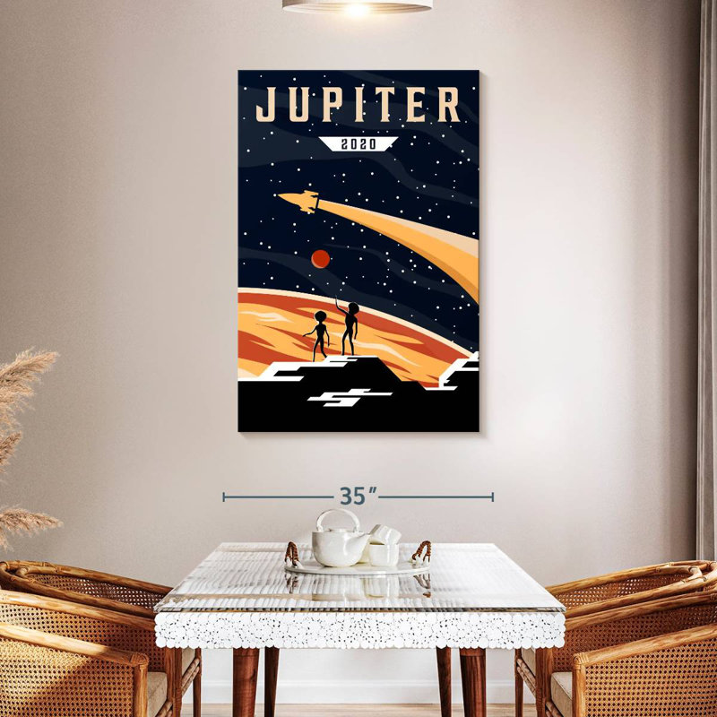 Oberle Jupiter Expedition, 48" H x 32" W