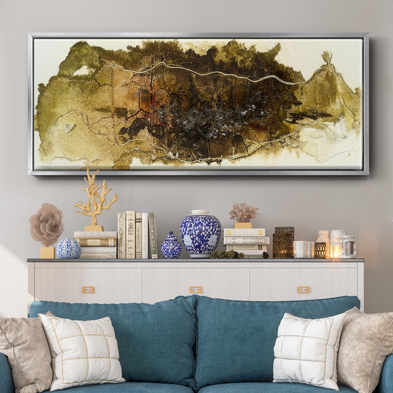 Bonded Gold I - Framed Canvas