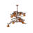 Alpharetta 12 - Light Dimmable Tiered Chandelier