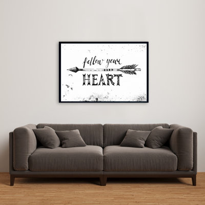 «Follow Your Heart» sur toile