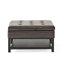 Brown Square With Practical Storage And Bottom Rack - Leather Fashionable Pu