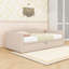 Lit de jour simple rembourré avec couchette-1099048413