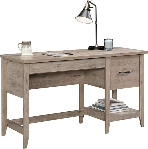 In A Laurel Oak Finish  Computer Desk