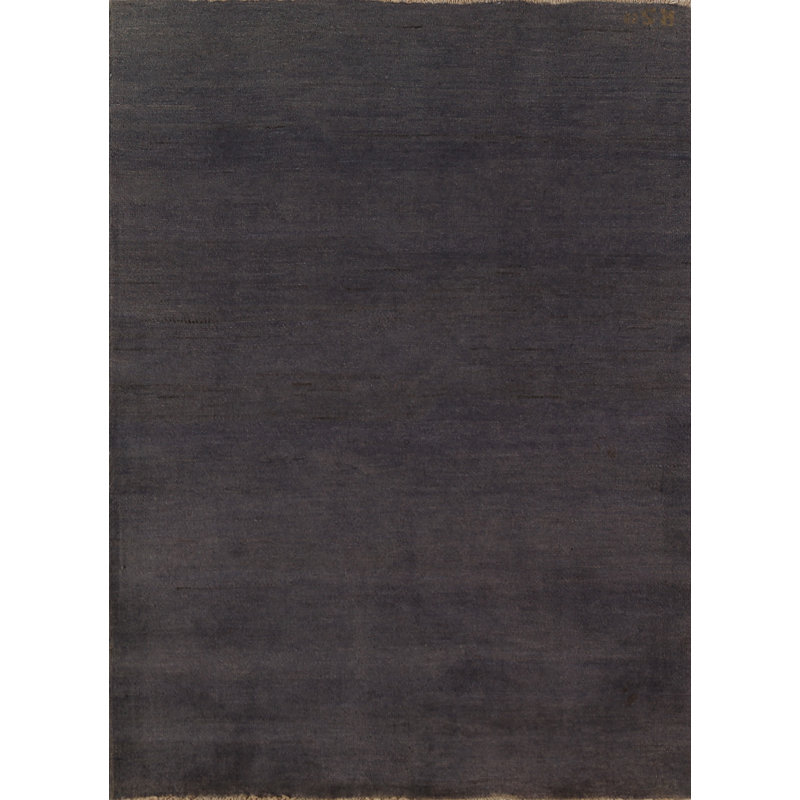 Tapis gris / bleu Gabbeh
