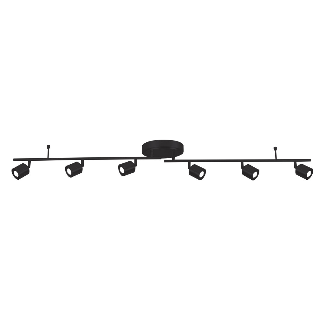 Core 30.25'' 6 -Light Rail Track Kit with Dimmable AFX