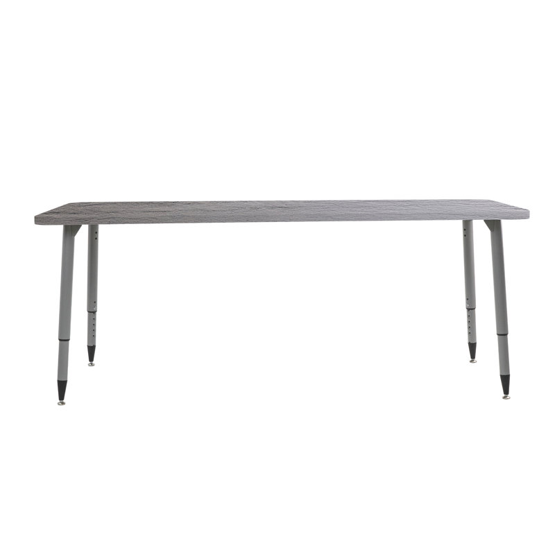 Table d'activité Adapte 24 x 36, 30 po x 72 po, Bois gris / argent