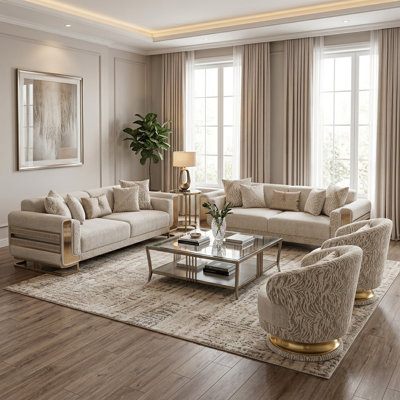 Ensemble de salon 4 pièces Colay