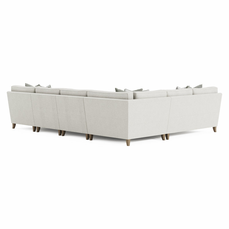 Sectional, 33.50" H x 137" W x 33.50" D, Right Hand Facing