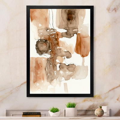 «Liquid Earth Tones IV», reproduction sur toile