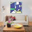 « urban square » par barruf, impression sur toile tendue-73621810-73621808-73621809