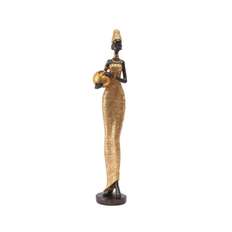 Figurine / sculpture faite à la main, Doré