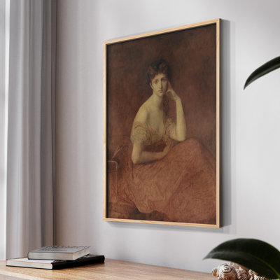 «Vintage Portrait Print XXII» - reproduction de cadre photo unique