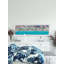 Blue Umbrella Beach - Single Picture Frame Print-1076836684
