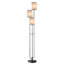 Lampe sur pied à branches grises 66,5 po Zen