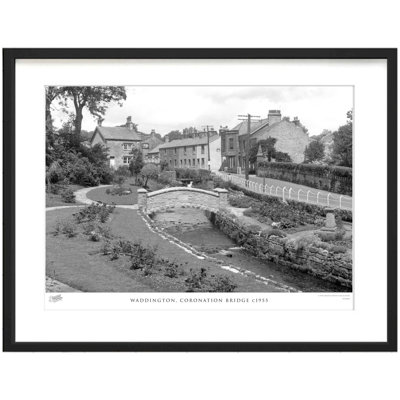 Waddington, Coronation Bridge C1955 - Single Picture Frame Print