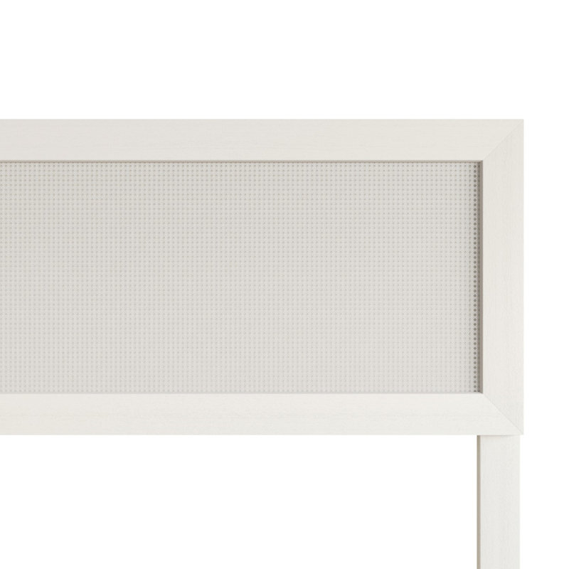 Asfia Headboard, Full/Queen, White