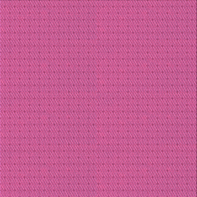 Tapis de couleur unie rose en laine, Carré 6 pi