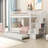 Twin Over Twin Bunk Bed With Trundle And Storage-764015772