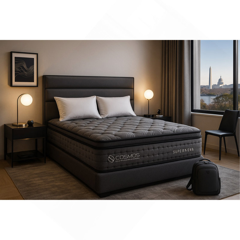 SUPER NOVA POCKET+FOAM ENCASED CORE 14", Queen