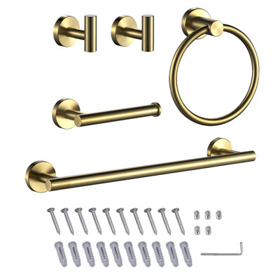5 - Piece Bathroom Hardware Set