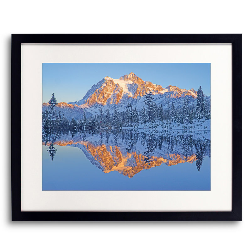 Coucher de soleil sur le mont Shuksan # 2 par Bruce Heinemann