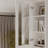 Tall Cabinet With Tempered Glass Door