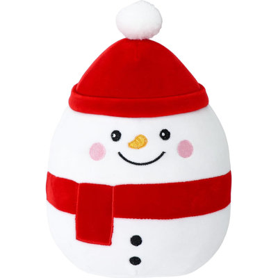 Snowman Plush Toy Snowman Stuffed Animal Cute Christmas Snowman Plushies Pillow Soft Plushie Doll Gifts