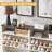 Flip Door Shoe Storage Cabinet with Adjustable Shelves-900705775-888213396